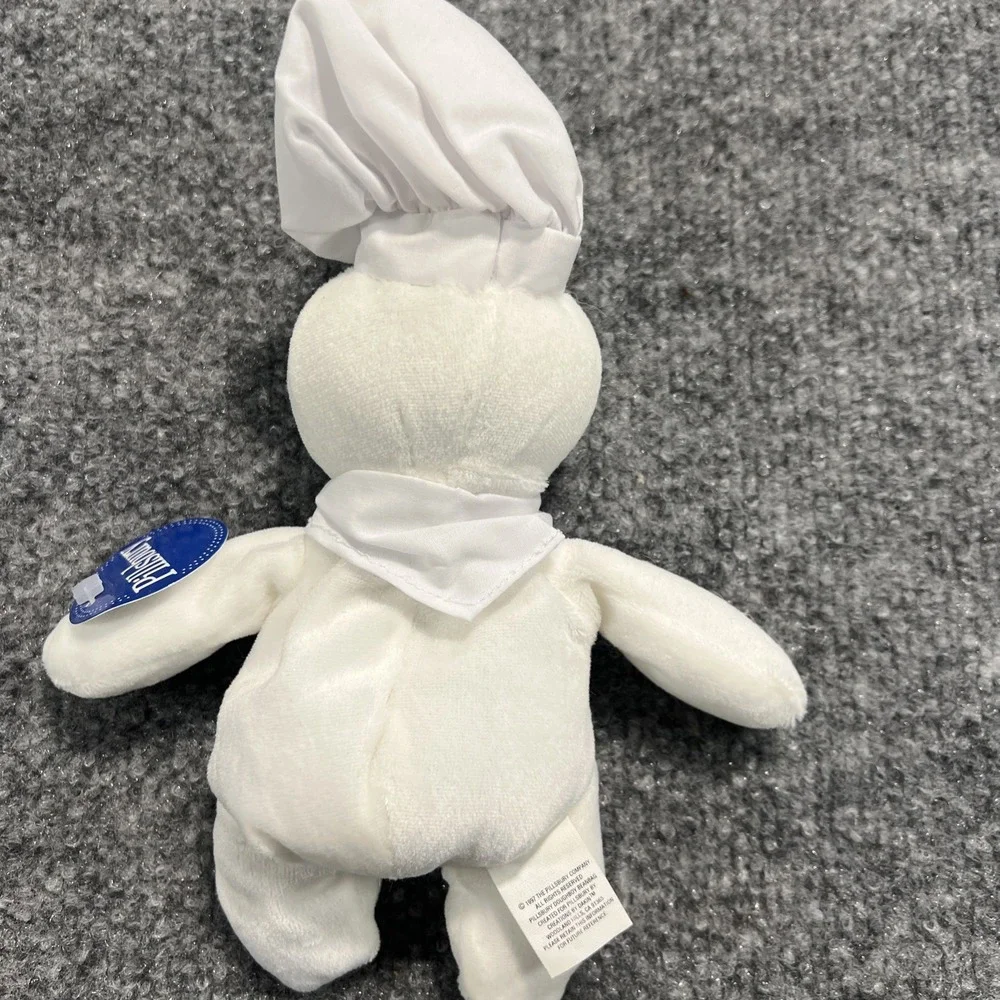 Vintage 1997 Pillsbury Doughboy Beanbag Plush by Dakin 8